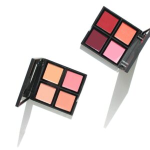 black and red square frame